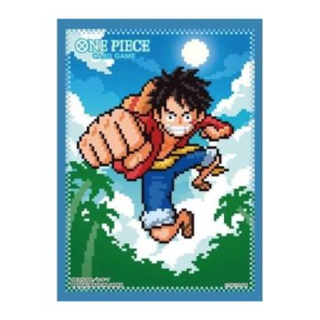 photo Sleeves One Piece - Monkey. D. Luffy - Lot de 70 Proteges Cartes Standard