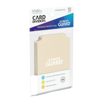 photo Ultimate Guard 10 intercalaires standard Sable